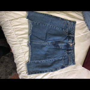Jean skirt